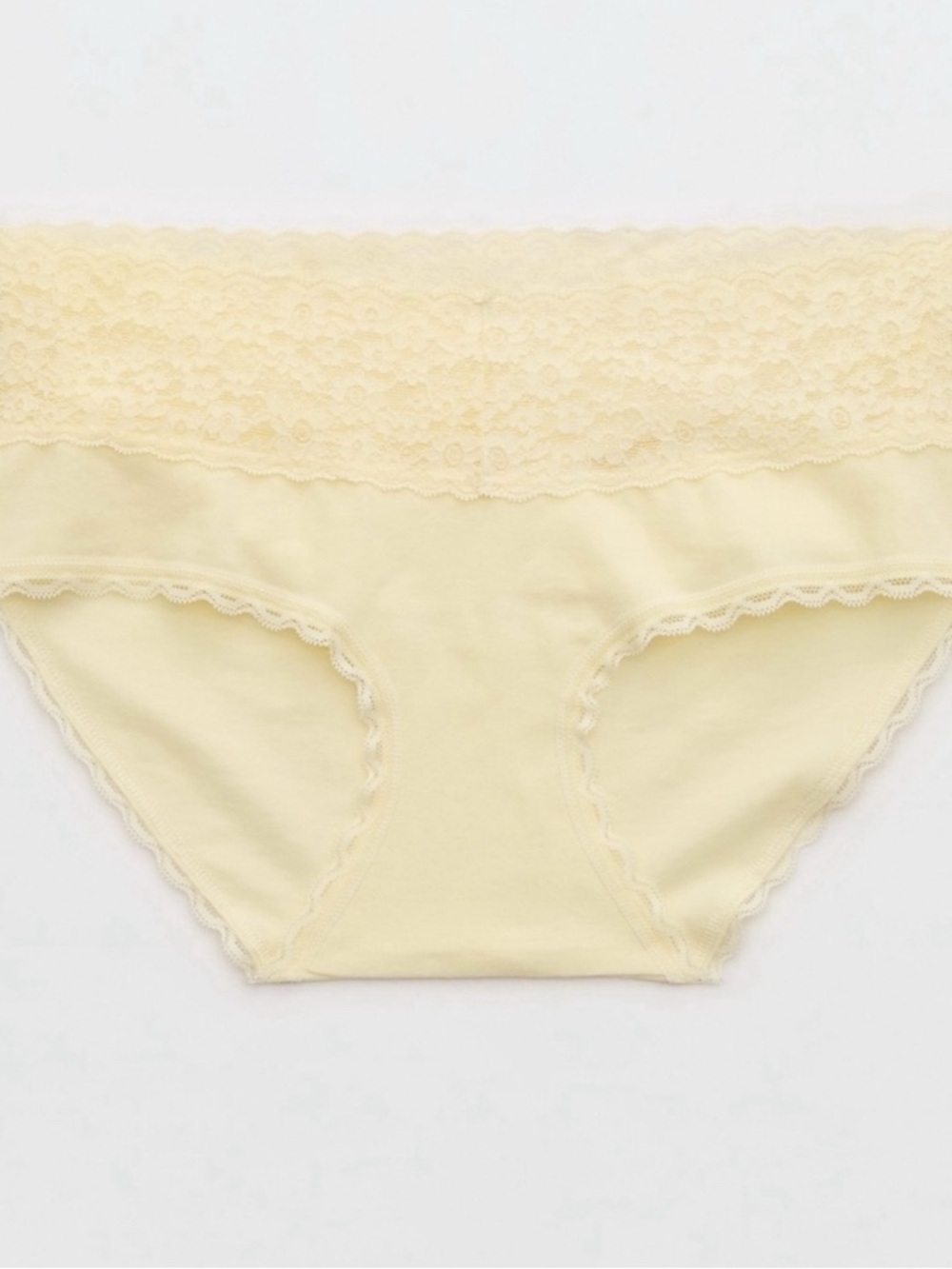 NWT Aerie Superchill Vintage Lace Cotton Boybrief Panty